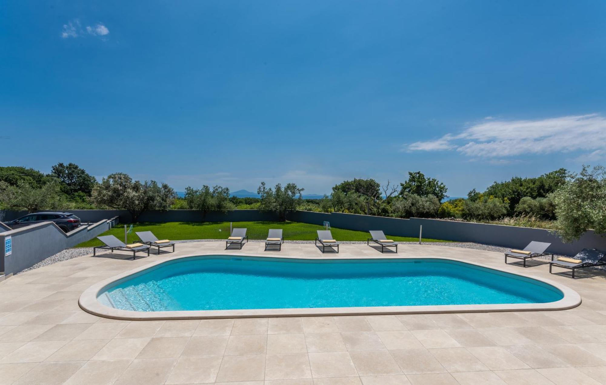 Villa Posidonia Near Pula With Sea View And Surrounded By Olive Trees Крница Екстер'єр фото