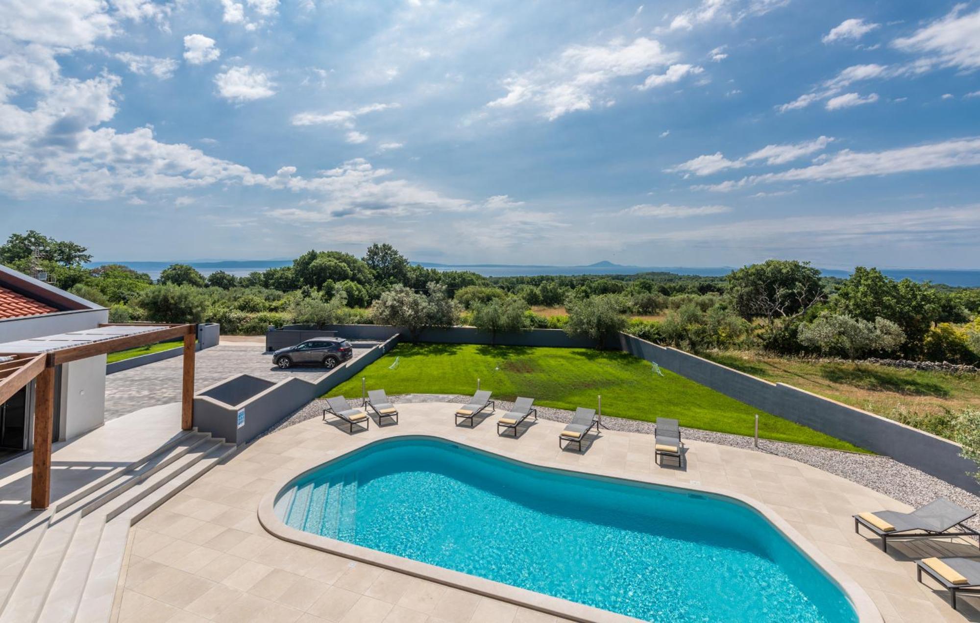 Villa Posidonia Near Pula With Sea View And Surrounded By Olive Trees Крница Екстер'єр фото